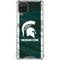 Michigan State University Away Grey Jersey Galaxy A12 Clear Case