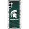 Michigan State University Away Grey Jersey Galaxy A14 5G Clear Case