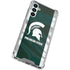 Michigan State University Away Grey Jersey Galaxy A14 5G Clear Case
