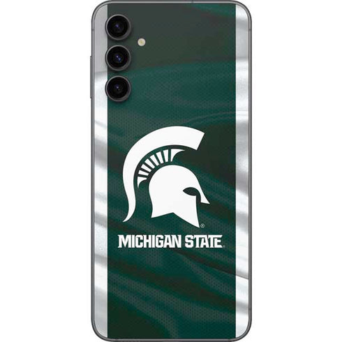 Michigan State University Away Grey Jersey Galaxy A14 5G Skin