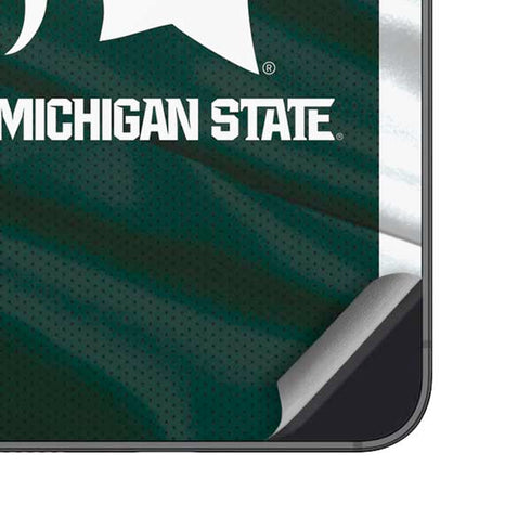 Michigan State University Away Grey Jersey Galaxy A14 5G Skin