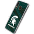 Michigan State University Away Grey Jersey Galaxy A20 Clear Case