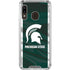 Michigan State University Away Grey Jersey Galaxy A30 Clear Case