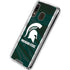Michigan State University Away Grey Jersey Galaxy A30 Clear Case