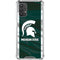 Michigan State University Away Grey Jersey Galaxy A32 5G Clear Case