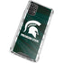 Michigan State University Away Grey Jersey Galaxy A32 5G Clear Case