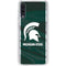 Michigan State University Away Grey Jersey Galaxy A50 Clear Case