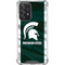 Michigan State University Away Grey Jersey Galaxy A52 5G Clear Case
