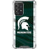 Michigan State University Away Grey Jersey Galaxy A52 5G Clear Case