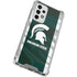 Michigan State University Away Grey Jersey Galaxy A53 5G Clear Case