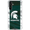 Michigan State University Away Grey Jersey Galaxy A54 5G Clear Case