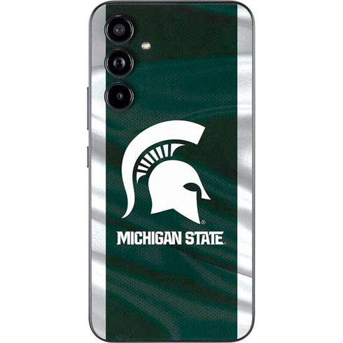 Michigan State University Away Grey Jersey Galaxy A54 5G Skin