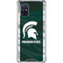 Michigan State University Away Grey Jersey Galaxy A71 5G Clear Case