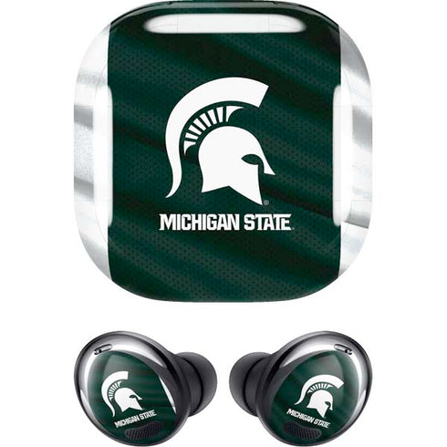 Michigan State University Away Grey Jersey Galaxy Buds Pro Skin