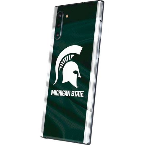 Michigan State University Away Grey Jersey Galaxy Note 10 Skin