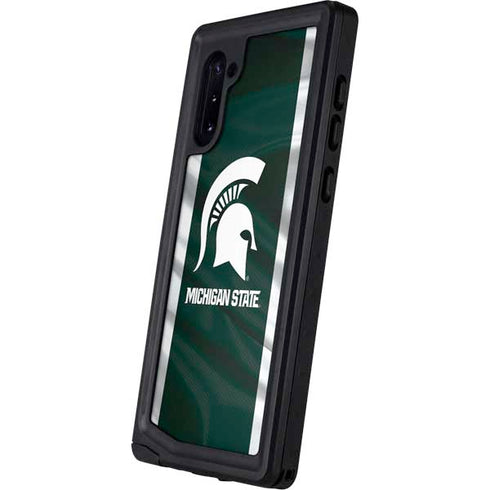 Michigan State University Away Grey Jersey Galaxy Note 10 Waterproof Case