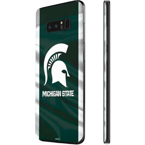Michigan State University Away Grey Jersey Galaxy Note 8 Skin