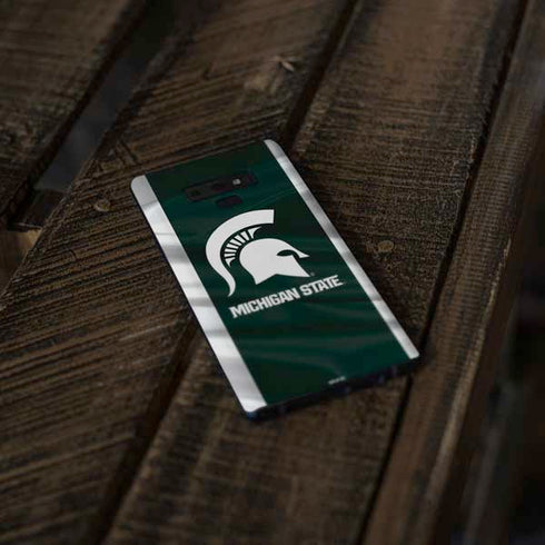 Michigan State University Away Grey Jersey Galaxy Note 9 Skin