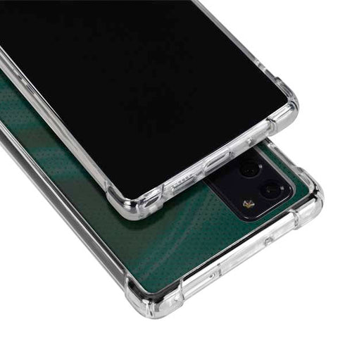 Michigan State University Away Grey Jersey Galaxy Note20 5G Clear Case