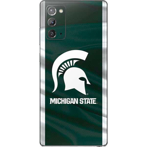 Michigan State University Away Grey Jersey Galaxy Note20 5G Skin
