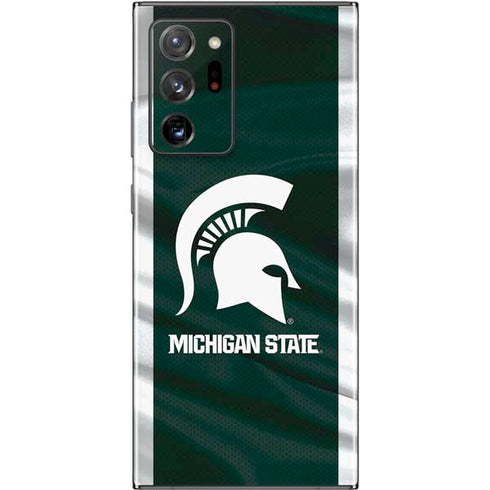 Michigan State University Away Grey Jersey Galaxy Note20 Ultra 5G Skin