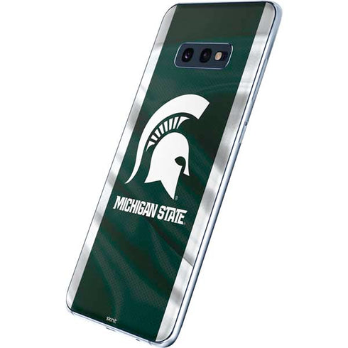 Michigan State University Away Grey Jersey Galaxy S10e Skin