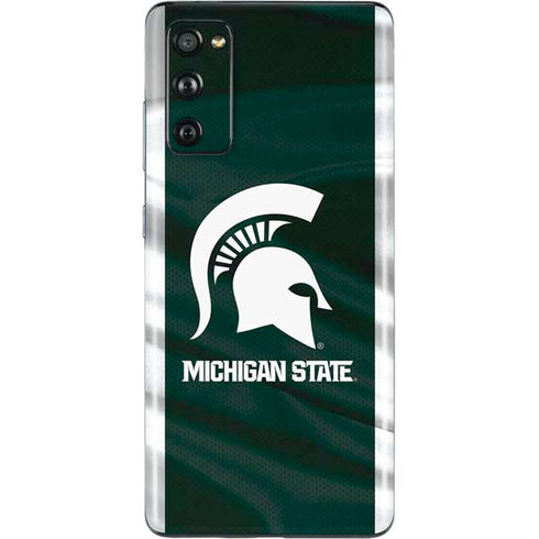 Michigan State University Away Grey Jersey Galaxy S20 Fan Edition Skin