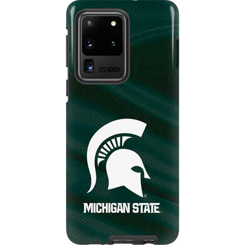 Michigan State University Away Grey Jersey Galaxy S20 Ultra 5G Pro Case