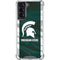 Michigan State University Away Grey Jersey Galaxy S21 5G Clear Case