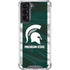 Michigan State University Away Grey Jersey Galaxy S21 5G Clear Case