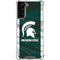 Michigan State University Away Grey Jersey Galaxy S21 Plus 5G Clear Case