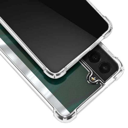Michigan State University Away Grey Jersey Galaxy S21 Plus 5G Clear Case