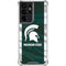 Michigan State University Away Grey Jersey Galaxy S21 Ultra 5G Clear Case