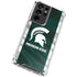 Michigan State University Away Grey Jersey Galaxy S21 Ultra 5G Clear Case