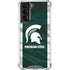 Michigan State University Away Grey Jersey Galaxy S22 Clear Case