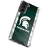 Michigan State University Away Grey Jersey Galaxy S22 Plus Clear Case