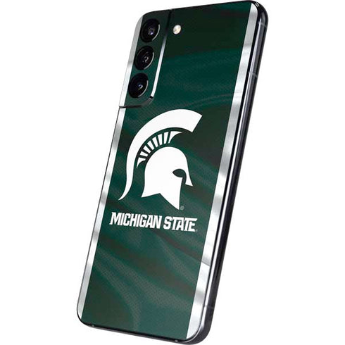Michigan State University Away Grey Jersey Galaxy S22 Plus Skin