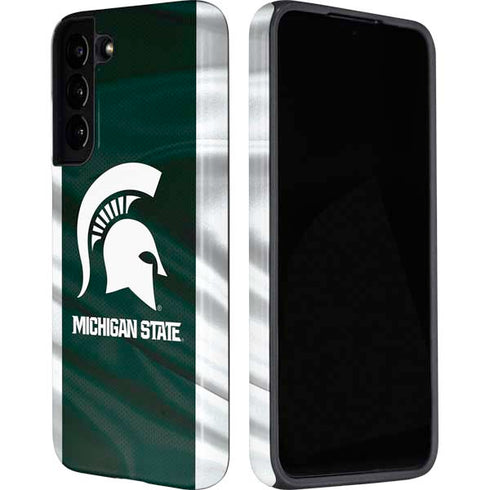 Michigan State University Away Grey Jersey Galaxy S22 Pro Case