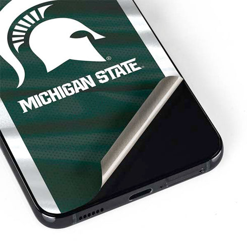 Michigan State University Away Grey Jersey Galaxy S22 Skin