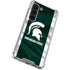 Michigan State University Away Grey Jersey Galaxy S23 Clear Case