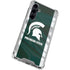 Michigan State University Away Grey Jersey Galaxy S23 FE Clear Case