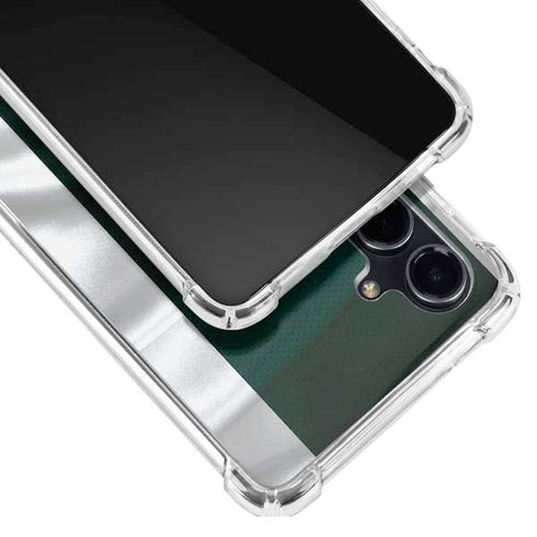 Michigan State University Away Grey Jersey Galaxy S23 FE Clear Case