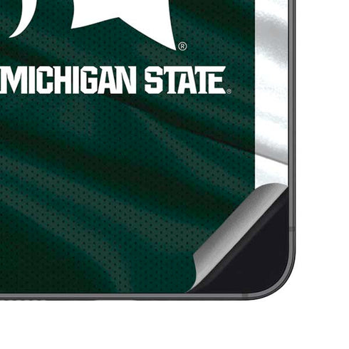 Michigan State University Away Grey Jersey Galaxy S23 FE Skin