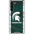 Michigan State University Away Grey Jersey Galaxy S23 Plus Clear Case