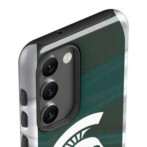 Michigan State University Away Grey Jersey Galaxy S23 Plus Pro Case