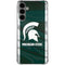 Michigan State University Away Grey Jersey Galaxy S24 Plus Clear Case