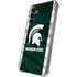Michigan State University Away Grey Jersey Galaxy S24 Plus Clear Case