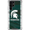 Michigan State University Away Grey Jersey Galaxy S24 Ultra Clear Case