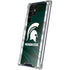 Michigan State University Away Grey Jersey Galaxy S24 Ultra Clear Case