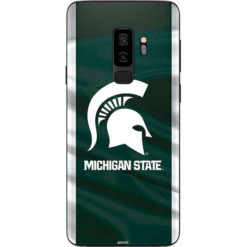 Michigan State University Away Grey Jersey Galaxy S9 Plus Skin